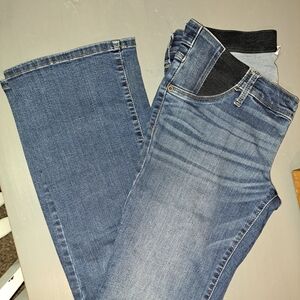 Isabel Maternity Blue Straight Leg Jeans